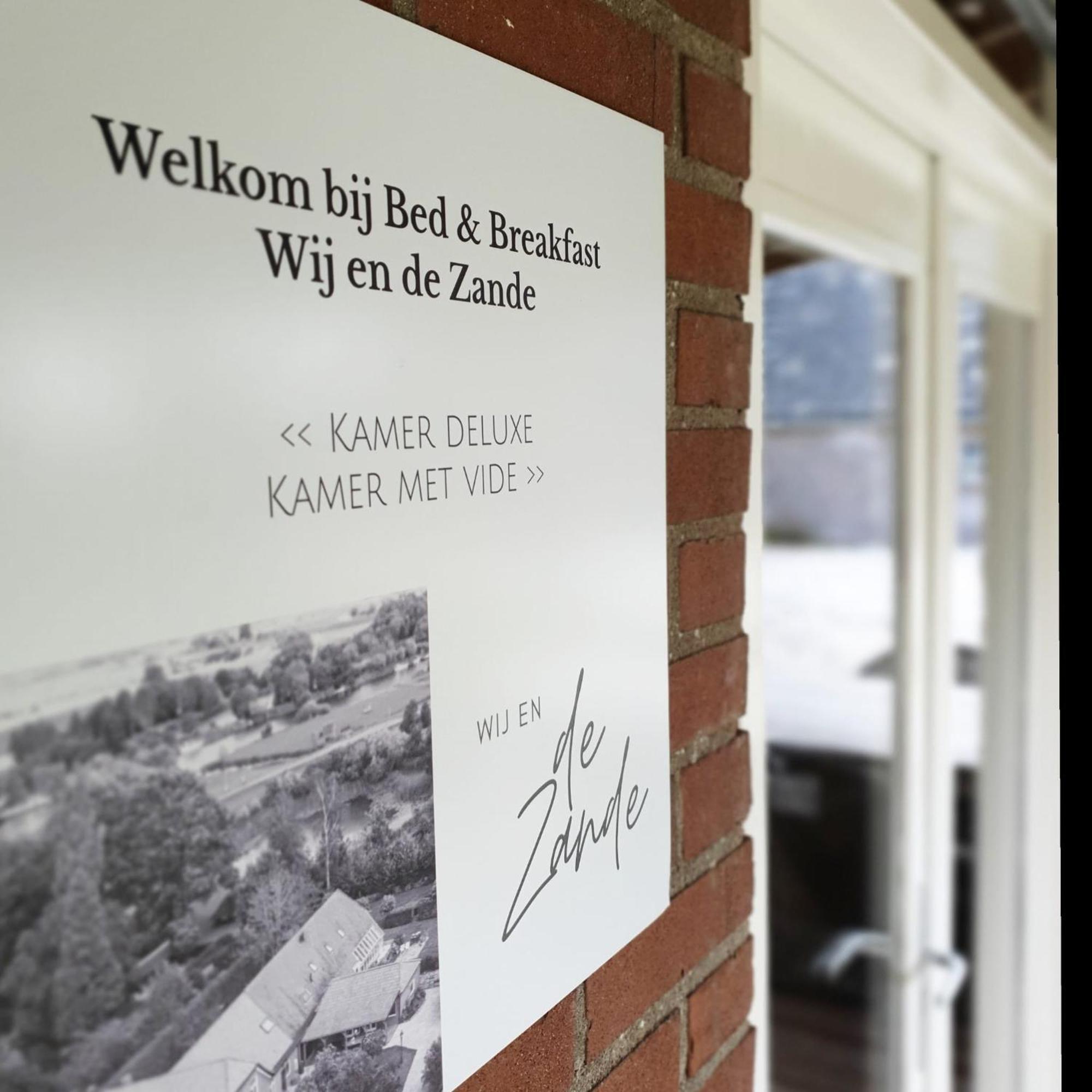 Bed And Breakfast 'Wij En De Zande' Kamperveen Eksteriør billede